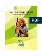 Self Help Groups in India - A Study On Quality and Sustainability