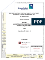 Model Construction Scope of Work HRDH-1229 (GAS WELL)