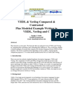 VHDL Vs Verilog