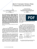 Automatic Distance Relay PDF