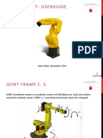 Fanuc Robot - Userguide: Luka Selak, December 2017