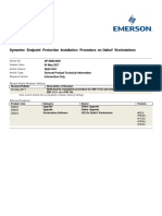 Symantec Installation Procedure AP-0800-0025