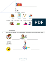 Name:: Juniors 3 - Test 1-Vocabulary