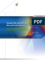 Reliable DNS and DHCP For Microsoft Active Direcory