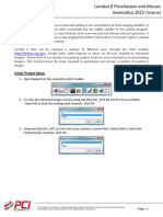 PCI-GEOMATICA-2015 - Landsat 8 Pansharpen and Mosaicking