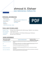 Mahmoud Elshaer Resume UAE