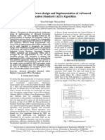 An Efficient Hardware Design and Implementation of Advanced Encryption Standard (AES) Algorithm