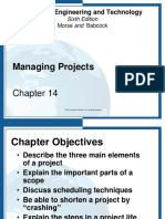 2BOOK VERSION Project ManagementManaging Engineering and Technology CH 14 6e