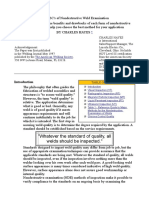 The ABC's of Nondestructive Weld Examination