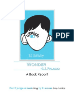 Wonder A Book Report