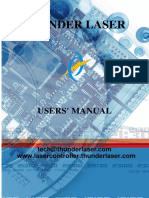 Thunder Laser Users'manual - DF - 212 - V - 2.2