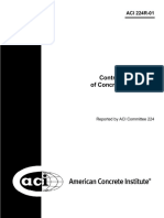 ACI 224R 01 Control of Cracking in Concrete Structures Reapproved 2008 PDF