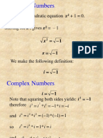 Complex Numbers