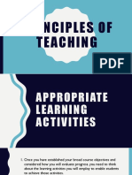 Principles of Teaching Powerpoint Presentation Polytechnic University of The Philippines