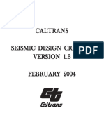 CALTRANS Seismic-Design-Criteria V1.3 2004 PDF