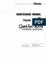 MazakQT10N1986MaintenanceManual QT10N