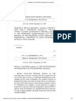 122 Supreme Court Reports Annotated: vs. The Honorable Sandiganbayan, First Division