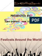 Festivals Around The World