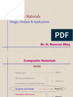 Composite Materials: Design, Analysis & Applications