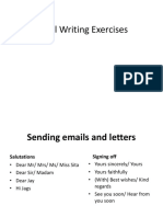 Email Writing