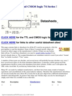 TTL and CMOS Logic 74 Series PDF