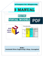 Lab Manual: Visual Modelling