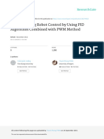 Line Following Robot Control by Using PID Algorithm Combined With PWM Method