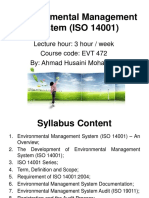 Lecture - 1 EVT472 PDF