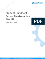 Scrum Fundamentals Student Handbook 