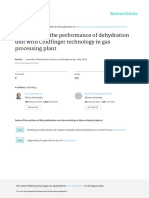 Investigating The Performance of Dehydration Unit With Coldfinger