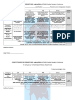 SRC Competition Poster Rubric