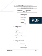 Online Complaint Management System PDF