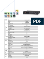 Especificacion Tecnica DVR Sa 4100ahd 2l (MM) Specs Provision