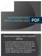 Gastroesophageal Reflux Disease (GERD)