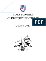 Surgery Handbook Class of 2017