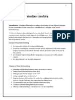 Concept of Visual Merchandising