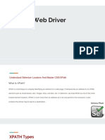 WebDriver & Log4j Intro