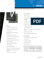 VSC7216-02 Low Power Quad 1.25Gb/s Backplane Transceiver: Specifications