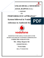 Performance Appraisal On Vodafone