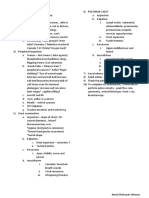 Physical Examination Template