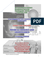 E-Learning Material For Physical Geology and Geodynamics