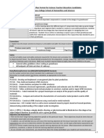 Lesson Plan Format For Science Teacher Education Candidates Ithaca College School of Humanities and Sciences