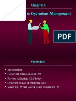 Introduction To Operations Management