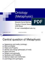 Metaphysics Ontology PDF