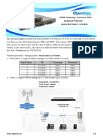 Quickstart Guide of OpenVox GSM Gateway WGW1002G Connect With Asterisk Server