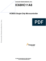 MC68HC11A8: HCMOS Single-Chip Microcontroller