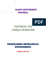 Mce320 Tutorial Kit