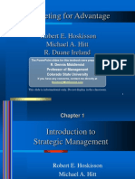 Competing For Advantage: Robert E. Hoskisson Michael A. Hitt R. Duane Ireland