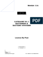 EASA Mod 11A BK 11 Battery