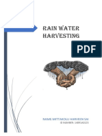 Rain Water Harvesting Seminar Report PDF